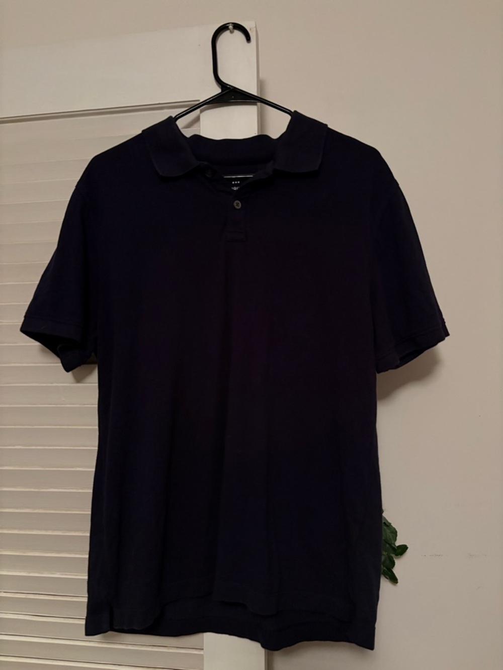 Banana Republic Navy Blue Polo Shirt